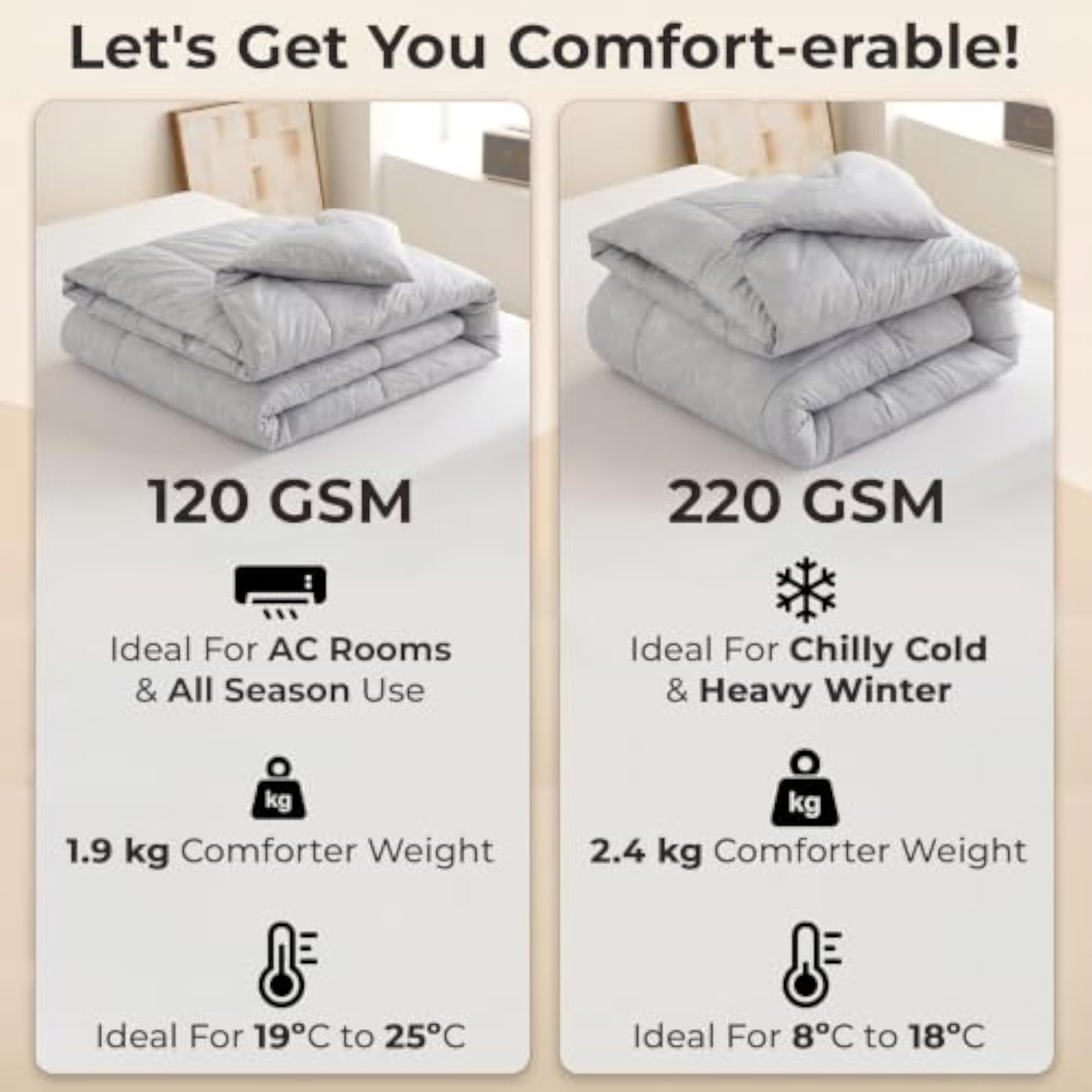 Story@Home Comforter King Size Bed Blankets for Winter